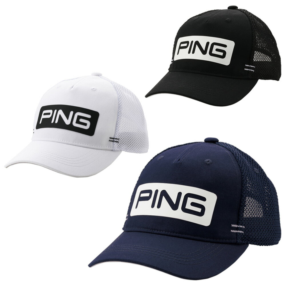 PING ピン キャンディバー メッシュキャップ HW-U206 メンズ 日本正規品 ゴルフ用品 帽子 ゴルフキャップ ピンゴルフ (定形規格外)(即納)