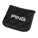 PING ピン 2023 パターカバー スクエアマレット型 純正品 日本正規品 ゴルフ用品 ヘッドカバー マグネット 磁石