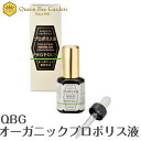 6/25はP5倍&300円OFFクーポン【QBGプロポリス液(オーガニック)】 送料無料 プロポリス オーガニック ブラジル産 プロポリス 健康食品 グリーンプロポリス アレクリン はちみつ老舗メーカー クインビーガーデン のどケア 抗菌物質