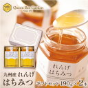 【国産はちみつ2本セット(れんげはちみつ 190g×2本)】送料無料 はちみつ 国産 Honey ハチミツ 蜂蜜 国産はちみつ 国産蜂蜜 国産ハチミツ 大容量 ...