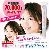 2本セット送料無料【薬用ホワイトニング　デンタブラッシュ】