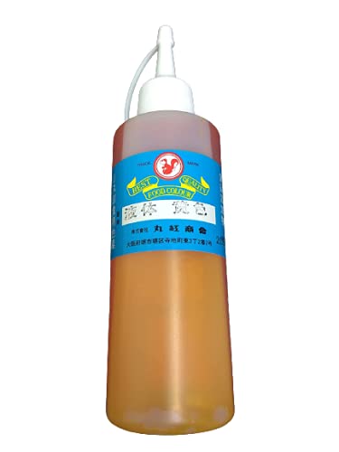食品添加物 丸紅商会 食用色素 液体 黄色 200gリス印 (黄色4号)