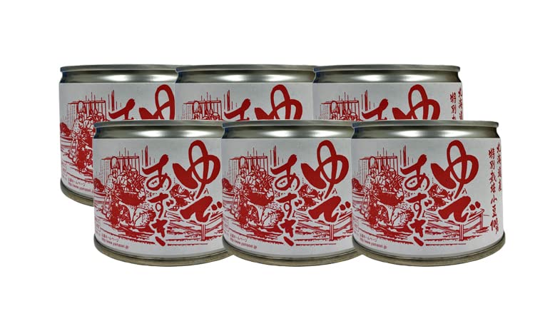 特別栽培小豆　ゆであずき　200g　山清　6個セット