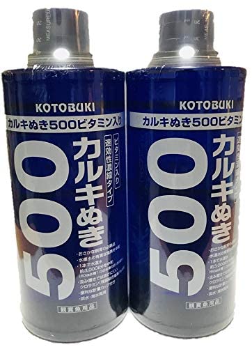 寿工芸 カルキぬき 500 ビタミン入り 500ml×2本