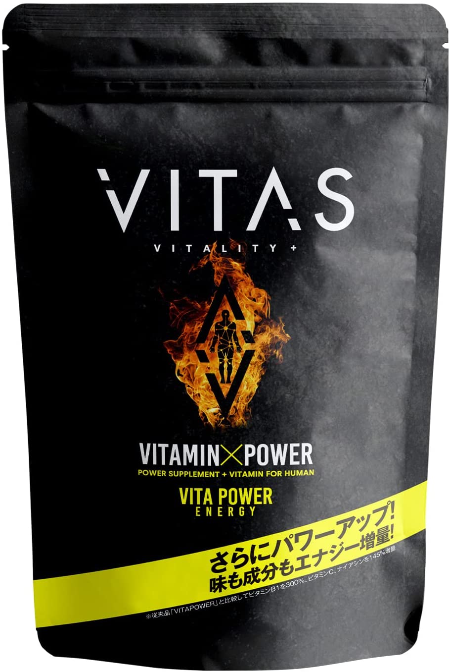 VITAS（バイタス） VITA POWER ビタパワー マカ 亜鉛 マルチビタミン 12種類の栄養機能食品 120粒 日本製 ポイント消化