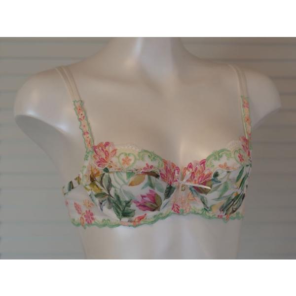 LISE CHARMEL（リズシャルメル）BOUQUET TROPICAL（トロピカルなブーケ）ノンパットブラ（Dカップ）