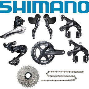 SHIMANO (シマノ)ULTEGRA アルテグラ R8000 11S リム グループセット