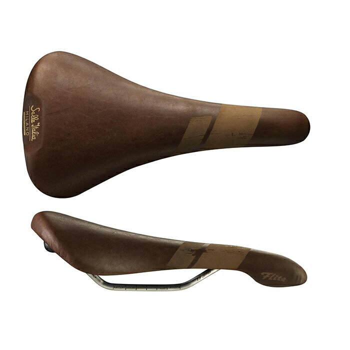 selle ITALIA (セラ イタリア) MILANO FLITE BULLITT Ti316 ブラウン サドル