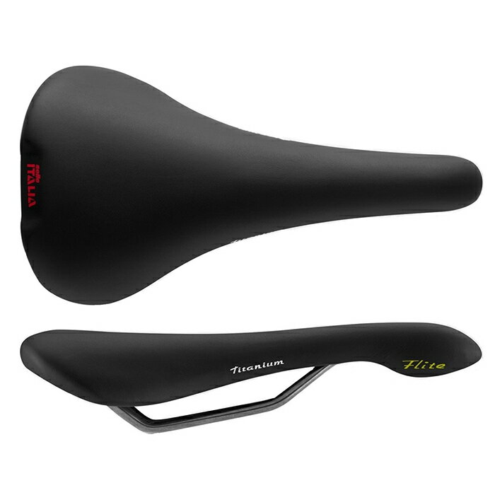 selle ITALIA (セラ イタリア) FLITE 1990 NJS V2 Titanium ブラック L サドル
