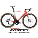WINSPACE(ウィンスペース)T1550 2nd GEN レッド/シルバー FORCE AXS ロードバイク【セール開催中:4月30日12:59迄】(4)