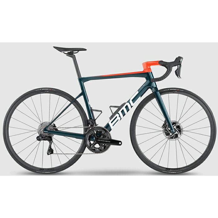 BMC (ビーエムシー) 22 Teammachine SLR01 ONE DURA-ACE R9270 ディープシー＆ネオンレッド 51【店頭渡..