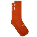 UDOG(ユードッグ)LOGO SOCKS BROWN L-XL