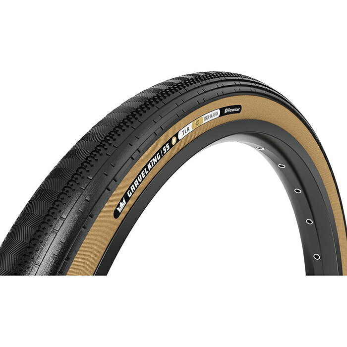 Panaracer (パナレーサー) GRAVELKING SS R 700x40C ブラック/アンバー チューブレスレディタイヤ