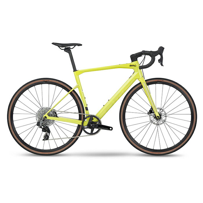 BMC (ビーエムシー) 23 Roadmachine X TWO Rival AXS XPLR ライムイエロー＆ブラック 54【店頭渡し限定商品】