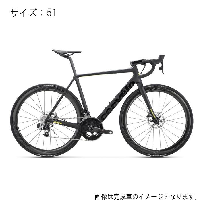 Cervelo(サーべロ) R5 Disc ブラック/フルオイエロー サイズ51 フレームセット【自転車】