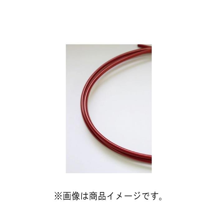 Nissen Cable(ニッセン ケーブル) ステンレス ブレーキアウター 2m クリアーレッド