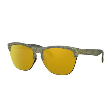 OAKLEY (オークリー) FROGSKINS LITE SPLATTER クリスタル ブラック/24K イリジウム アイウェア