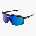 【残り1個】【即納可能】SCICON(シーコン)AEROWATT FOZA Black Gloss / Multimirror Blue