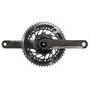 【SRAM2022】【2022SRAM】【SRAM20221228】【SRAM20230215crank】■状態：新品■商品説明・SRAM (スラム)新しい技術に積極的なアメリカのコンポーネントブランド。MTBコンポーネントブランドとして出発し、2006年にロードバイクコンポーネントに進出。先行する2社に対抗するため軽量化を追求。レバーを押し込む量によってアップ、ダウンを使い分ける「ダブルタップ」と言われる特徴的なギアチェンジシステムは慣れれば非常に使いやすいと言われます。業界初のワイヤレス変速システム Red eTAPなど新技術を積極的に導入しています。・Red AXS Crank Set GXP 2x クランクセット新しいRedクランクセットは、小径チェーンリングとワイドカセットレンジの組み合わせ、この2つの重要な設計革新に基づき開発されました。小径化されアウターとインナーの歯数差が少なく、一定となったことで、よりスムーズかつ素早い変速が可能。アウターとインナーが一体構造のダイレクトマウントタイプとなり軽量性、剛性、耐久性にも優れます。クランクアームは、SRAMが誇るExogram中空カーボンテクノロジーにより、最少の重量で最高の剛性を発揮。クランクアームはそのままに、チェーンリング一体型のQUARQ製パワーメーターを後付けすることが可能です。・重量：564g（DUB/170mm/46-33T）・サイズ：165mm / 167.5mm / 170mm / 172.5mm / 175mm・チェーンリング：50-37T / 48-35T / 46-33T・スピンドルタイプ：GXP・メーカーコード 00.6118.563.013:165-46-33T00.6118.563.014:167.5-46-33T00.6118.563.006:170-46-33T00.6118.563.007:172.5-46-33T00.6118.563.008:175-46-33T00.6118.563.011：165-48-35T00.6118.563.011：167.5-48-35T00.6118.563.011：170-48-35T00.6118.563.011：172.5-48-35T00.6118.563.011：175-48-35T00.6118.563.009：165-50-37T00.6118.563.010：167.5-50-37T00.6118.563.000：170-50-37T00.6118.563.001：172.5-50-37T00.6118.563.002：175-50-37T■特記事項※商品画像はイメージです。予告なく仕様やデザインが変更となる場合がございます。予めご了承ください。