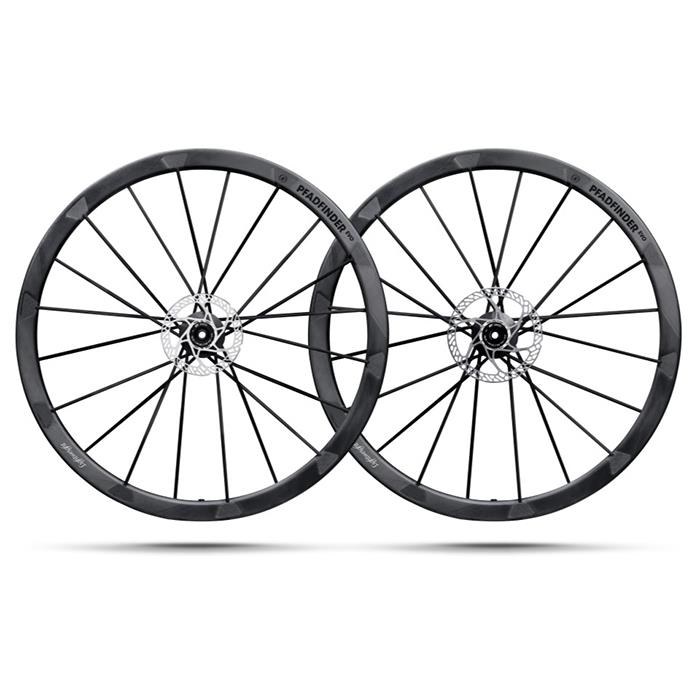 Lightweight (ライトウェイト) ファートフィンダー EVO F/R スラムXDR ディスク TL/クリンチャー ホイールセット【店頭渡し限定商品】