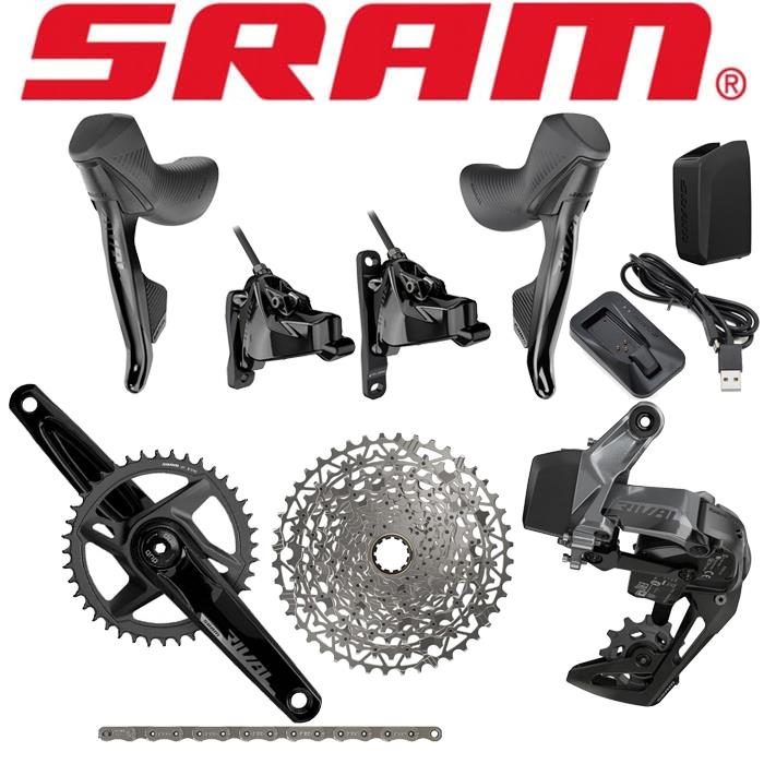 SRAM (スラム) RIVAL ライバル XPLR eTap AXS 12S 1x ディスク グループセット