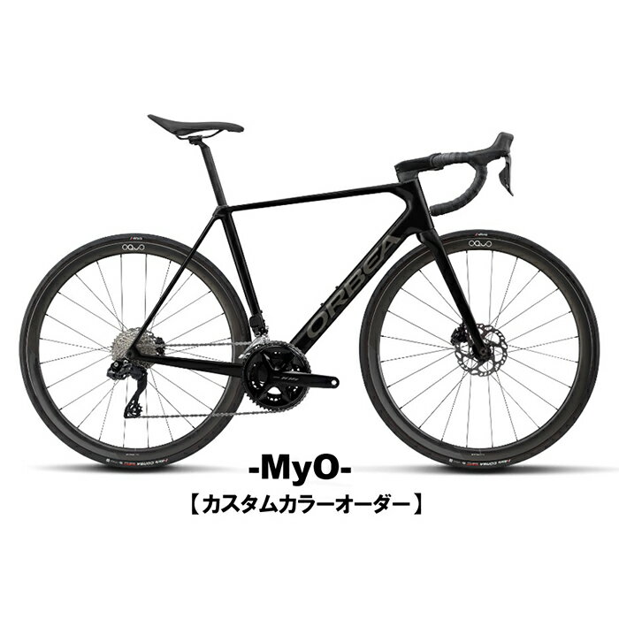 【ORBEA2024】■状態：新品※サイトの表示が『お取り寄せ（or取寄）』の商品にきましては、事前に仕入先様へ在庫、納期の確認を行いますので、お手数ですがご注文の際は事前に当店へ在庫と納期のお問い合わせをお願い致します。■MyO カラーオーダーシステム対応こちらの商品はORBEA独自のカラーオーダーシステムである「MyO」に対応しております。ご希望のお客様はORBEA本国サイトよりカラーシミュレーションをおこなって頂き、別途当店までカラーの分かる画像データなどをお送りくださいますようお願い申し上げます。オーダー方法が分からない場合はお気軽にお問合せください。■商品説明・ORBEA（オルベア）スペイン最大規模の総合自転車メーカー。その歴史は長くスペイン・バスク地方でオルベア兄弟が武器や鋼管の製造からスタート。1920年に自転車を作りを始めています。フラッグシップのORCA筆頭に数多くのロードバイクをラインナップし、プロチームからのフィードバックを製品開発に生かし、いつの時代も魅力的なバイクを作っているブランドです。・2024 ORCA M35i 105 Di2 12S ロードバイク-軽さへの賞賛-「ORCA」は徹底した軽量化とエアロダイナミクスの融合により機敏な運動性能と最高のクライミングパフォーマンスを追求したフラッグシップモデルです。歴代からの軽量オールラウンドバイクとしての系譜を受け継ぎつつ、より軽量性を追求したモデルへと進化しました。もちろん軽量性だけでなく、素速い加速と反応性、機敏なハンドリング、高い振動吸収性、そして優れたパワー伝達性を持ち、究極のクライミングマシンでありながら卓越したオールラウンドバイクとしての性能も備えています。ORCA M35iは、セカンドグレードでありながら高い振動吸収性により快適な乗り心地を実現した「OMRカーボン」を採用し、105 Di2 12Sで組まれたモデルになります。 ■フレームスペック・フレームサイズ：47 / 49 / 51 / 53 / 55 / 57・カラー：MyO・フレーム：Orbea Orca carbon OMR 2024, monocoque construction, HS 1,5", BB 386mm, powermeter compatible, Rear Thru Axle 12x142mm, thread M12x2 P1, internal cable routing.・フォーク：Orbea Orca OMR ICR 2024, full carbon, 1-1/8" - 1,5" tappered head tube compatible, Thru axle 12x100mm, thread M12x2 P1.・ヘッドセット：FSA 1-1/2" Integrated Aluminium Cup■パーツスペック・クランクセット：Shimano 105 R7100 34x50t・シフター：Shimano Di2 R7170・カセット：Shimano 105 R7100 11-34t 12-Speed・リアディレイラー：Shimano 105 Di2 R7150・フロントディレイラー：Shimano 105 Di2 R7150・チェーン：Shimano M6100・ハンドルバー：OC Road Performance RP31, Reach 80, Drop 125・ステム長：OC Road Performance RP21, -6?・ブレーキ：Shimano R7170 Hydraulic Disc・ホイール：Oquo Road Performance RP35TEAM, carbon Mini Hook rim, 35mm profile, Zipp ZR1 hub, 21mm internal width, Sapim Sprint Oxi spokes, 700C・タイヤ：Vittoria Corsa N.Ext G2.0 Foldable 700x28c・フロントハブ：Orbea Thru Axle 12x100mm M12x2 P1 Hollow・リアハブ：Orbea Thru Axle 12x142mm M12x2 P1 Hollow・シートポスト：Carbon, 27.2mm, Setback 20・サドル：Fizik Aliante R5・バーテープ：Orbea Eva■ジオメトリ■特記事項・商品画像は製品イメージです。予告なく仕様やデザイン等の変更がある場合がございます。予めご了承ください。