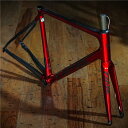 TIME 【未使用品】2024 ALPE DHUEZ DISC V35レッド M(177-184cm)フレームセット