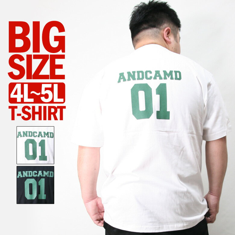 Tシャツ メンズ 大きいサイズ 4L 5L XXXL XXXXL 半袖 TEE ビッグサイズ ブランド ASNADISPEC アスナディスペック バックプリント ロゴ シンプル ティーシャツ アメカジ ストリート B系 ダンス …