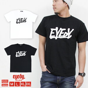 Tシャツ メンズ 半袖 ティーシャツ アイディー EYEDY 黒 ブラック 白 ホワイト プリント 大きいサイズ XL XXL ルード系 ブランド 人気 アメカジ 西海岸 ワーク ストリート系 おしゃれ かっこいい /3045/ id1010