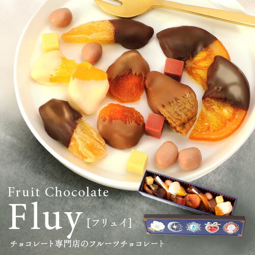 プレゼント おしゃれ チョコレート フルーツチョコレート フリュイ Fluy プレゼント お菓子 チョコレート菓子 ドライフルーツ スイーツ ギフト おしゃれ インスタ映え チョコ お取り寄せスイーツ チョコレート おいしい 可愛い