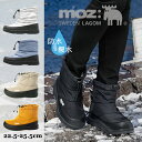 MOZ モズ ウォータープルーフ ボアライニング キルティング パフィ スノー ブーツ 生活防水 スエーデン 暖かい 防寒 雪 滑りにくい 防滑 チェック柄 アウトドア ふわもこ レディース 靴 シューズ 人気 ドロスト 秋 冬