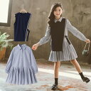 キッズ ワンピース 秋 冬 春 親子 2点セット 子供服 女の子 ワンピース キッズ ワンピース カジュアル ナチュラル 結婚式 パーティー 韓国子供服 おしゃれ 小学生 中学生 大人っぽい きれいめ 通園 通学 幼稚園 中学校 小学校 110cm 120cm 130cm 140cm 150cm 160cm 170cm(4)