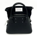 お取寄せ 納期2~3週間 Maison Margiela メゾンマルジェラ 5AC マイクロ ショルダーバッグ ショルダー ハンドバッグ レディース ブラック ...