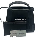 BALENCIAGA NAVY バレンシアガ スモールカバス ネイビー トートバッグ ショルダー ブラック 3399332HH3N1000 ユニセックス レディース メンズ プレゼント ギフト 新品