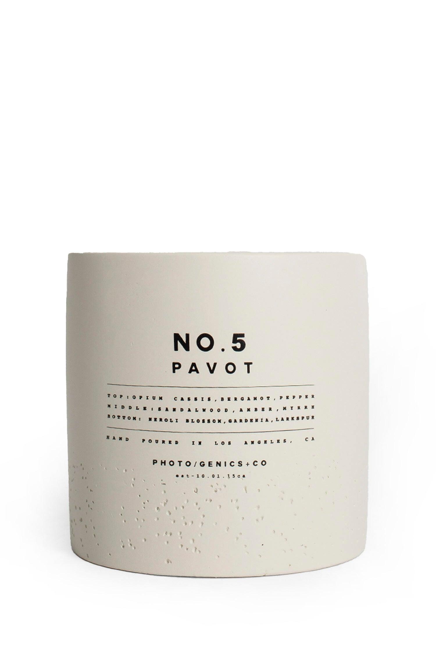 photo/genics+co　No.5 パヴォット　コンクリート　キャンドル(4)