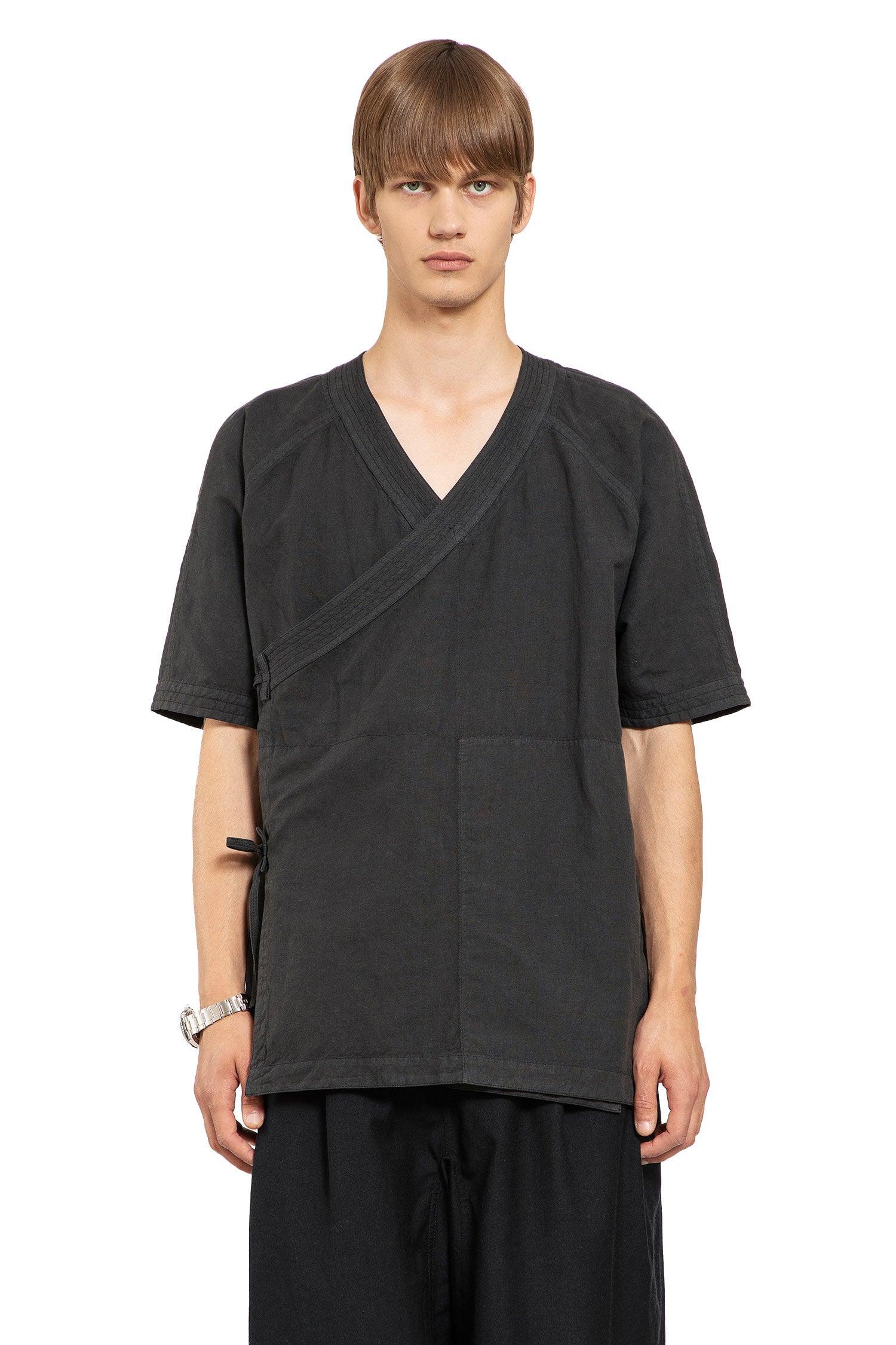 asym monk hemp shirt