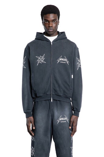 metallica zip-up hoodie metallica zip-up hoodie