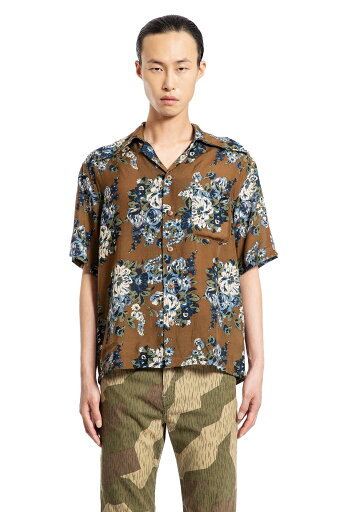 silk rayon champêtre maria aloha shirt silk rayon champêtre maria aloha shirt
