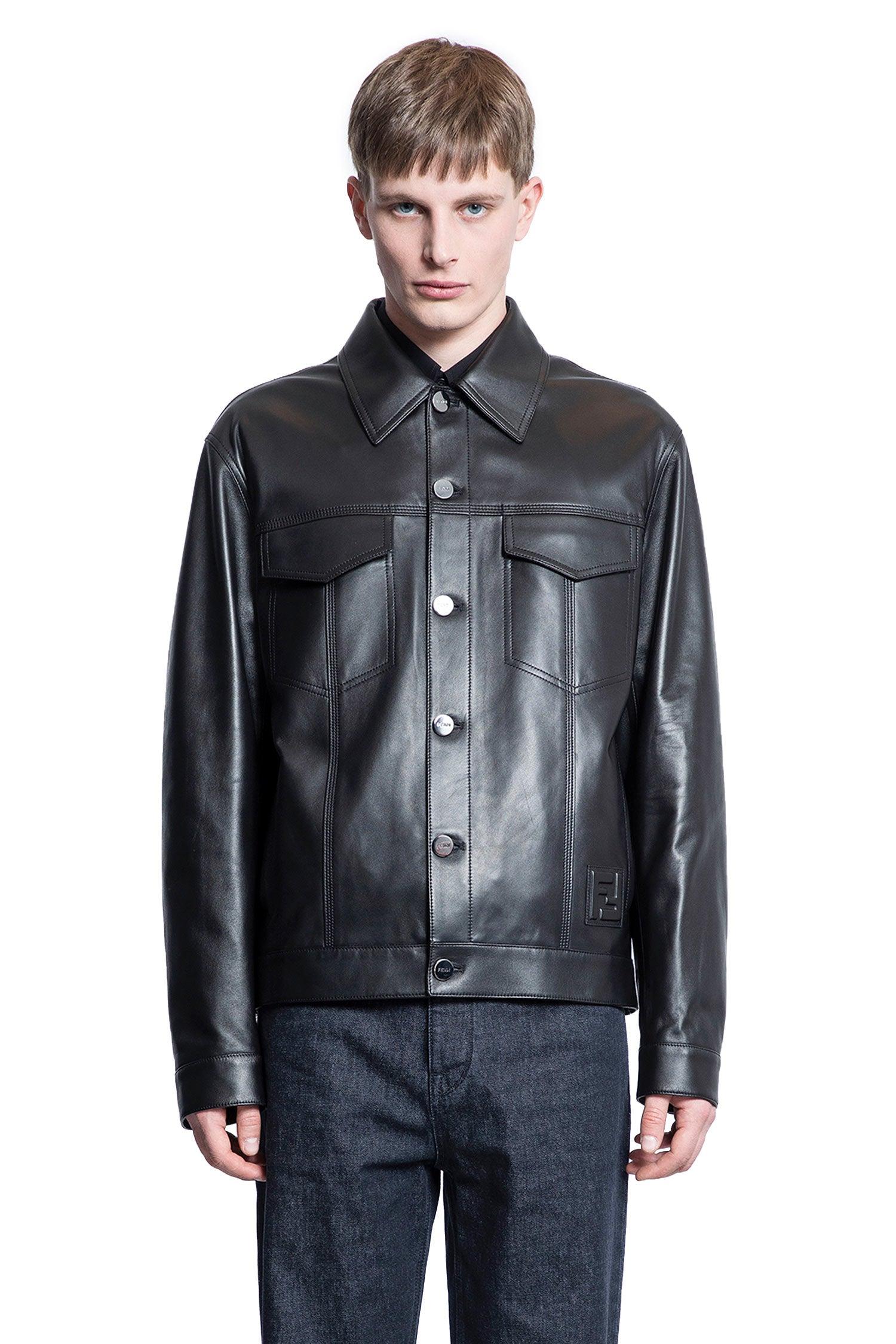 nappa leather blouson