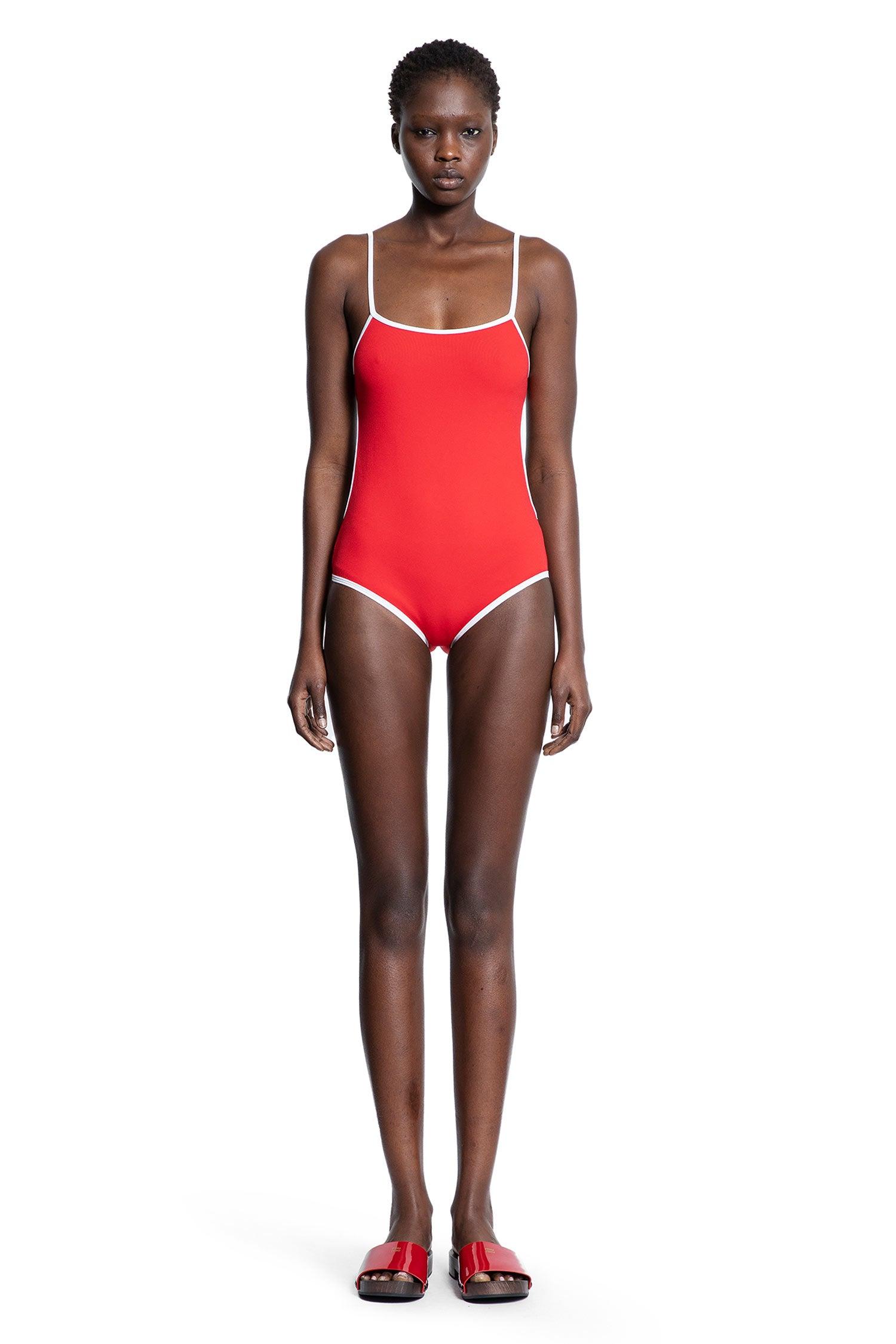 MIU MIU ミュウミュウ レッドストレッ