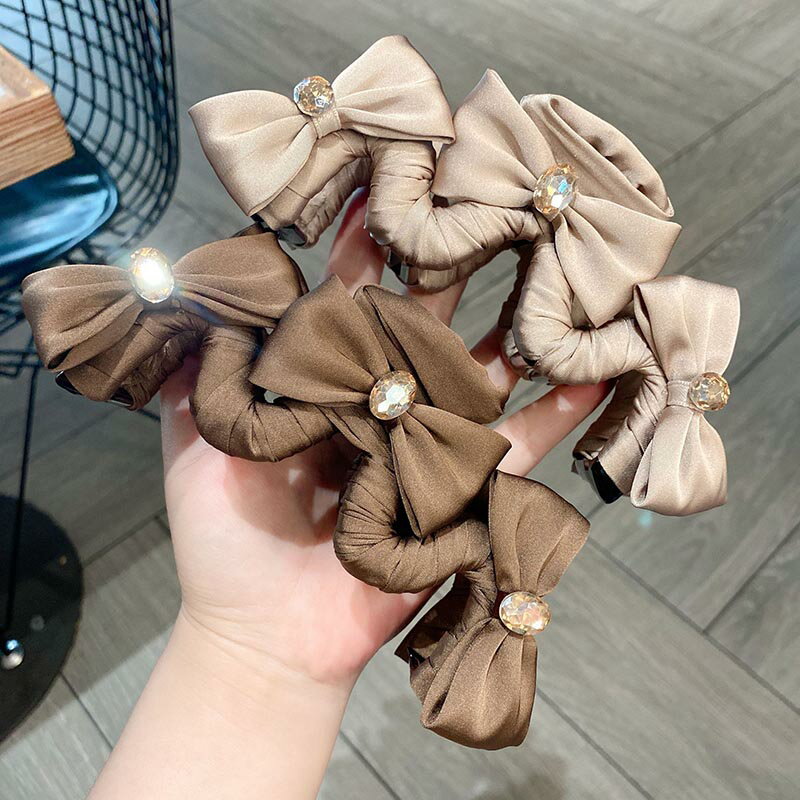 送料無料 バンスクリップ 大きめ リボン ヘアクリップ 大人かわいい きれいめ シンプル 結婚式 パーティ ヘアアクセサリー プチプラ ギフト プレゼント人気 ...