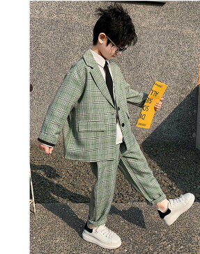 送料無料 子供スーツ ジャケット パンツスーツ 上下2点セット ゆったりサイズ 男の子 卒服 フォーマル 七五三 カジュアル 入園式 お呼ばれ 卒園式 卒業式 結婚式 発表会 上下セット 子供用 110 120 130 140 150 160 170cm 楽天海外通販