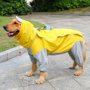 送料無料 犬 用 レインコートドッグウェア 雨具 中型?大型犬用 ベッド 犬用品 ペット用品 梅雨対策 通気 散歩用 イエロー ブルー グリーン 楽天海外通販