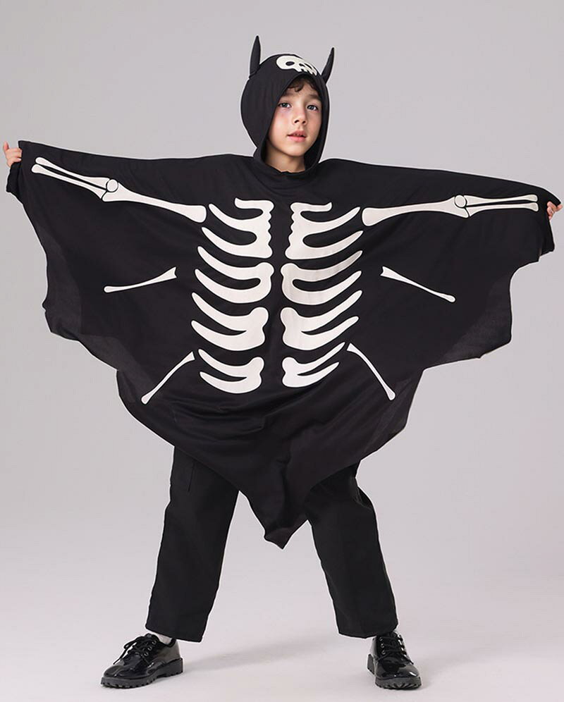 【送料無料】ハロウィン 衣装 子供 コスプレ 吸血鬼 ドラキュラ 動物 アニマル 子供 蛍光効果 女の子 男の子 子供用 ハロウィン仮装 赤ちゃん 着ぐるみ コウモリ コスチューム ハロウィーン衣装 キッズ コスプレ 楽天海外通販 marbeine-10019265 Marbeine サンプル画像2