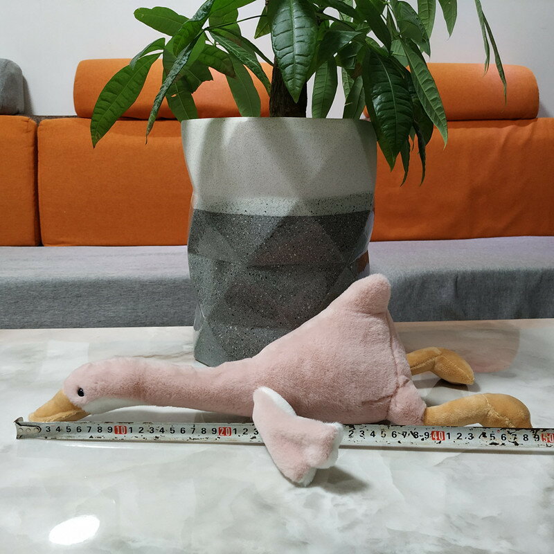 送料無料 ぬいぐるみ ガチョウ 抱き枕 クッション インテリア 子供 おもちゃ 特大 動物 可愛い かわいい 彼女に ふわふわで癒される 柔らか 心地いい プレゼント 60cm 楽天海外直送