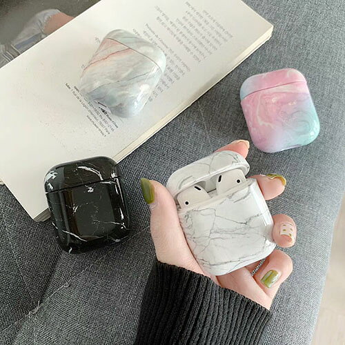 送料無料 airPods case airpodspro ケース 互換品 マーブル柄 大理石デザイン 全4色 カバー エアポッドアクセサリー イヤホンケース シリコン イヤホンケース エアーポッズ おもしろ クリア 可愛い 高級感 耐衝撃 楽天海外通販