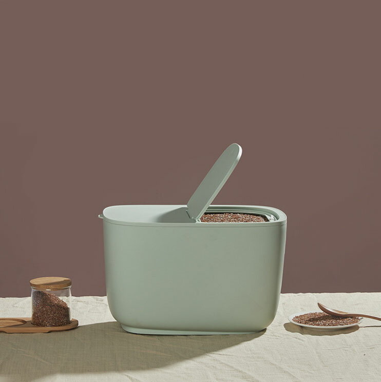 送料無料 米びつ 10kg お米収納 全3カラー シンプル おしゃれ キッチン用品 キッチン収納 保存容器 ライスボックス プラスチック 大豆 小豆 ドッグフード ストッカー petfoodbucket キャットフード 楽天海外通販