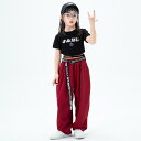 送料無料 キッズダンス ダンス衣装 セットアップ ヒップホップ へそ出し 女の子 トップス 半袖tシャツ カーゴパンツ ジャスダンス ガールズ チアガール 演出服 ダンスウェア ジュニア ダンス 衣装 キッズ 練習着 団体服 応援団 原宿系 発表会 jazz 110-170cm 楽天海外通販