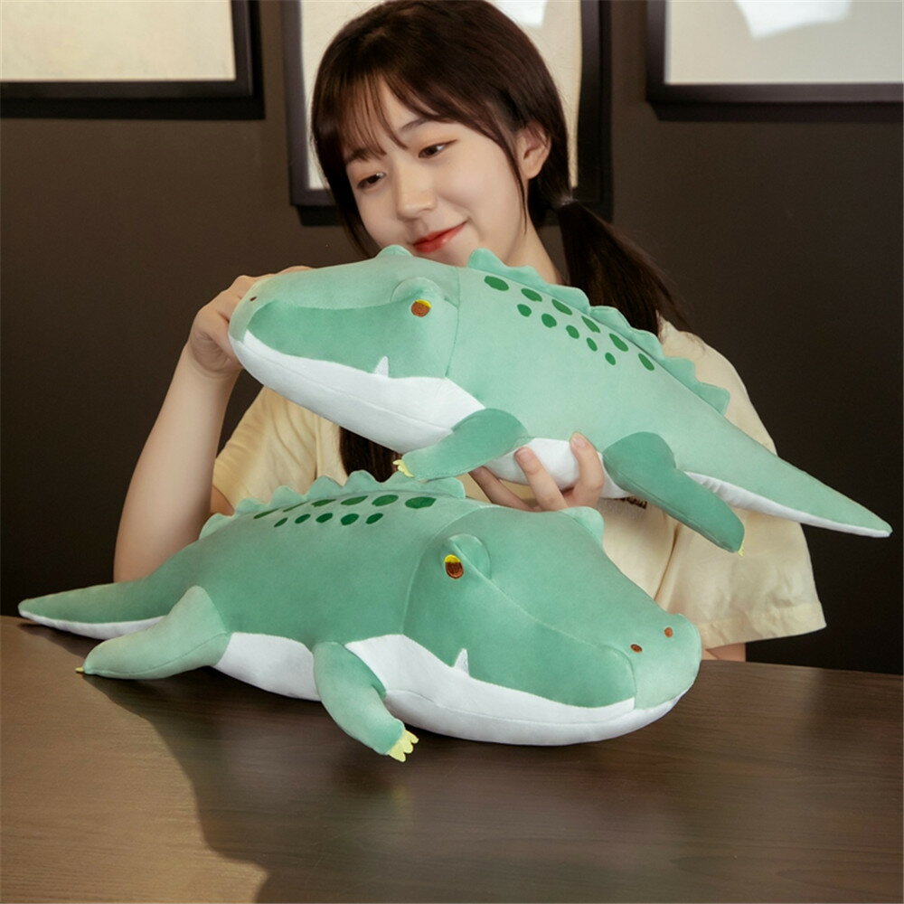 【55cm】送料無料 ぬいぐるみ 鰐 ワニ わに Crocodylia 抱き枕 クッション インテリア 動物 子供 おもちゃ 可愛い かわいい 彼女に ふわふわで癒される 柔らか 心地いい プレゼント ギフト クリスマスプレゼント 楽天海外通販