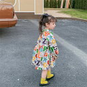 送料無料 2022 New Arrival 80~130cm キッズ服 カラフル 動物園 ワンピース カジュアルウェアー 子供服 girl ガールズ 女の子用 ...
